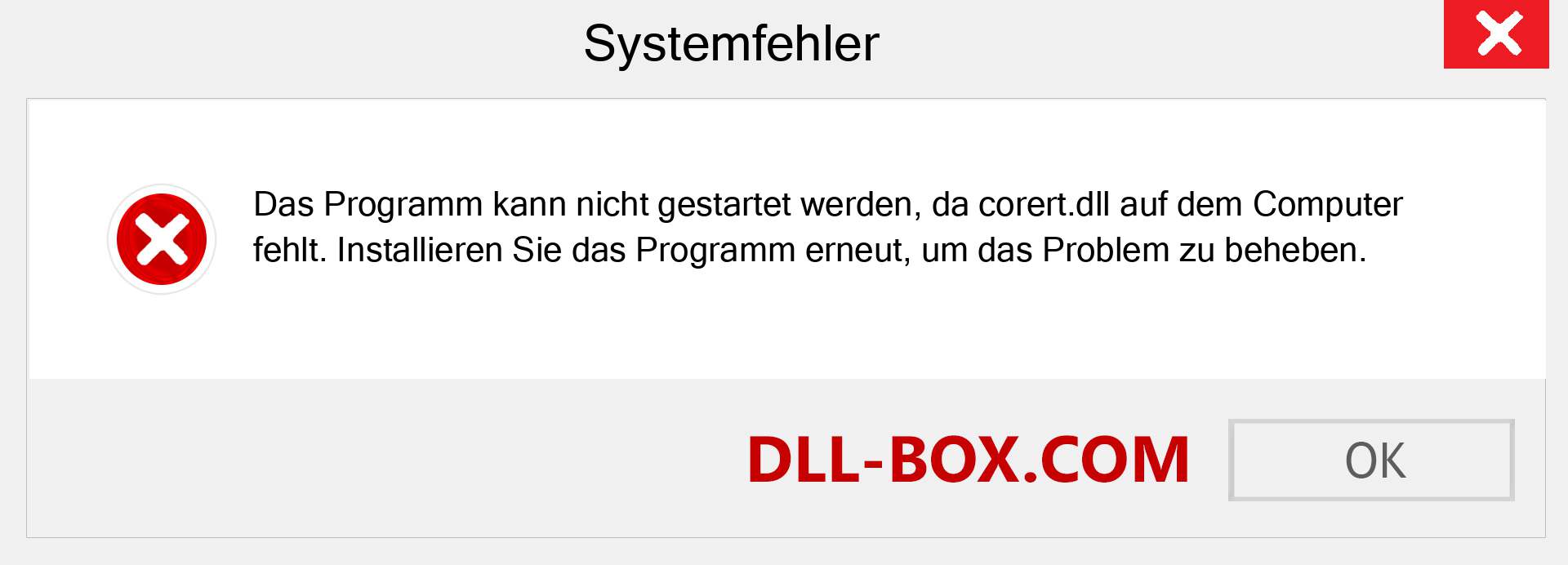 corert.dll-Datei fehlt?. Download für Windows 7, 8, 10 - Fix corert dll Missing Error unter Windows, Fotos, Bildern