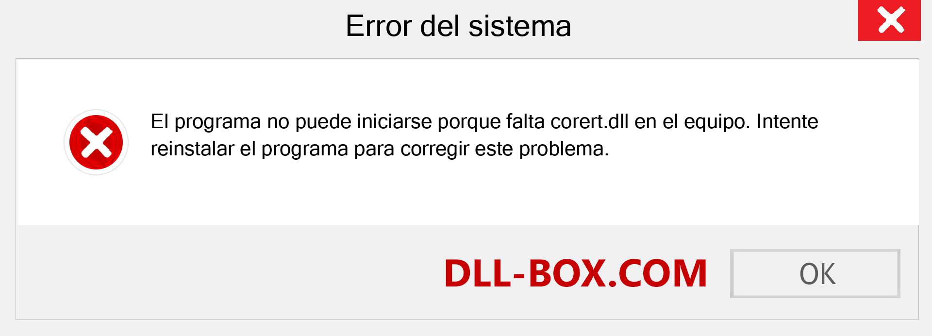 ¿Falta el archivo corert.dll ?. Descargar para Windows 7, 8, 10 - Corregir corert dll Missing Error en Windows, fotos, imágenes