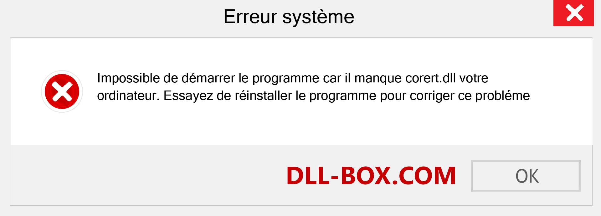 Le fichier corert.dll est manquant ?. Télécharger pour Windows 7, 8, 10 - Correction de l'erreur manquante corert dll sur Windows, photos, images